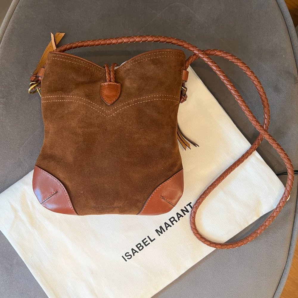 NWT! Isabel Marant Taggy Baggy - Cognac